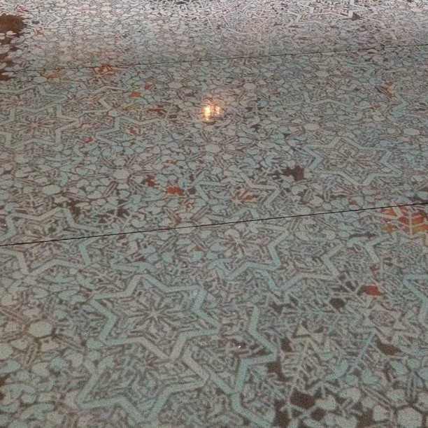 Digital Projection Floor of Main Entrance