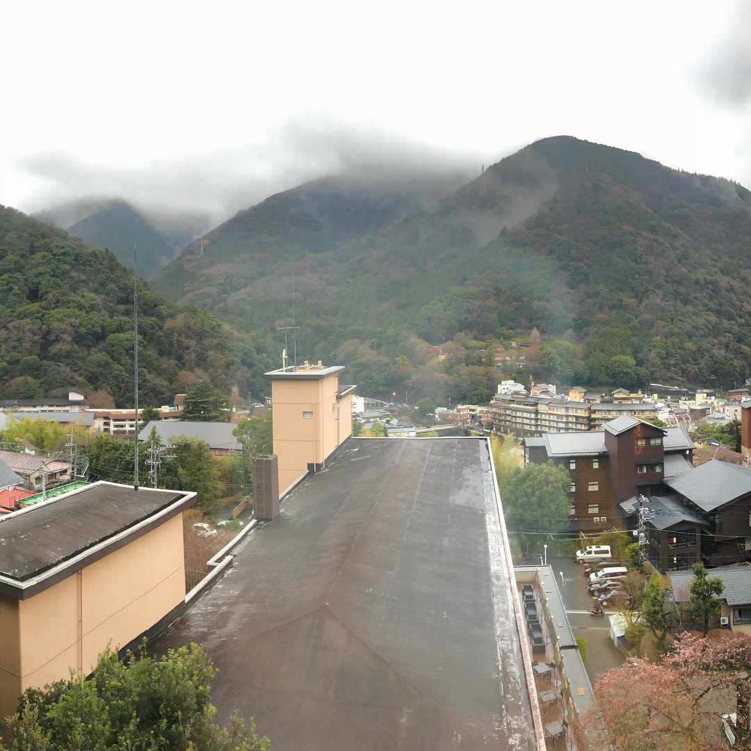 The private onsen and the view (2)