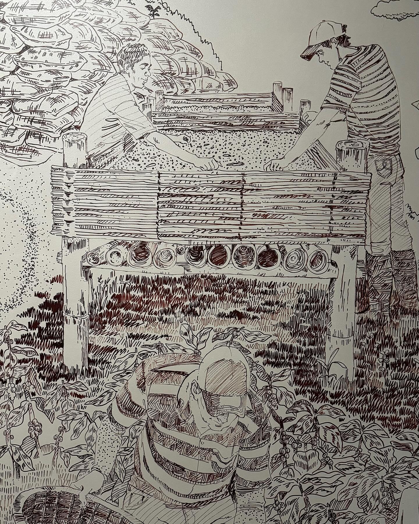 #Murals inside #StarbucksReserve #Roastery #Tokyo #art (10)