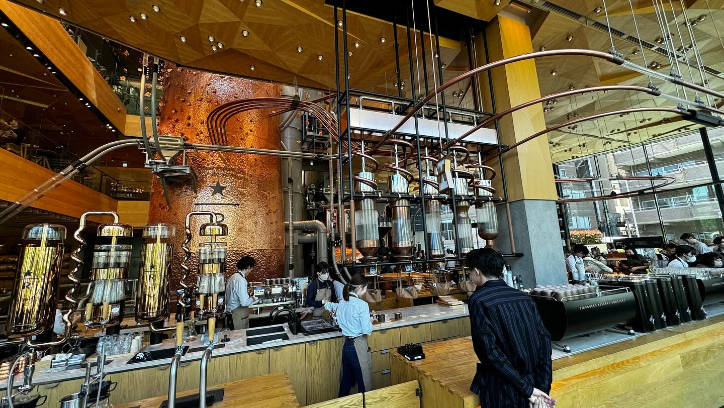 Very impressive #StarbucksReserve #Roastery #Tokyo. Congratulations on your anniversary (5)