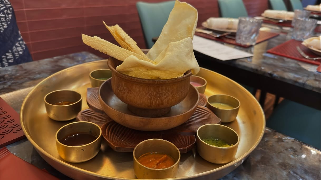 Very tasty Indian food by the #michlinstarchef Justin Paul. There is so much care Justin… (9)