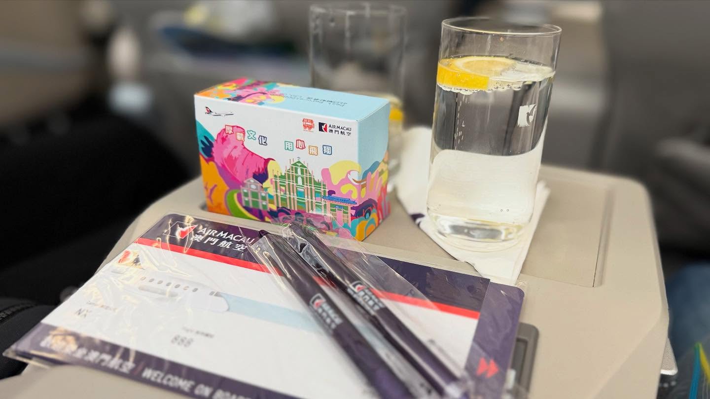 Nice beginning on @airmacau_nxcpp  Service #1 Food #1 unfortunately that’s it… (5)
