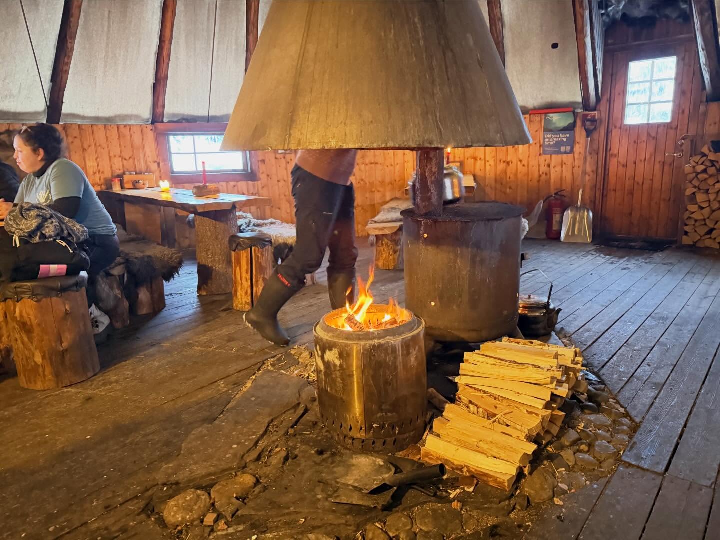 Went Snowmobiling for the first time at camptamok Got to have some favorable Norwegian and (8)